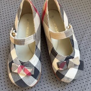 Toddler Burberry Mary Jane Shoes